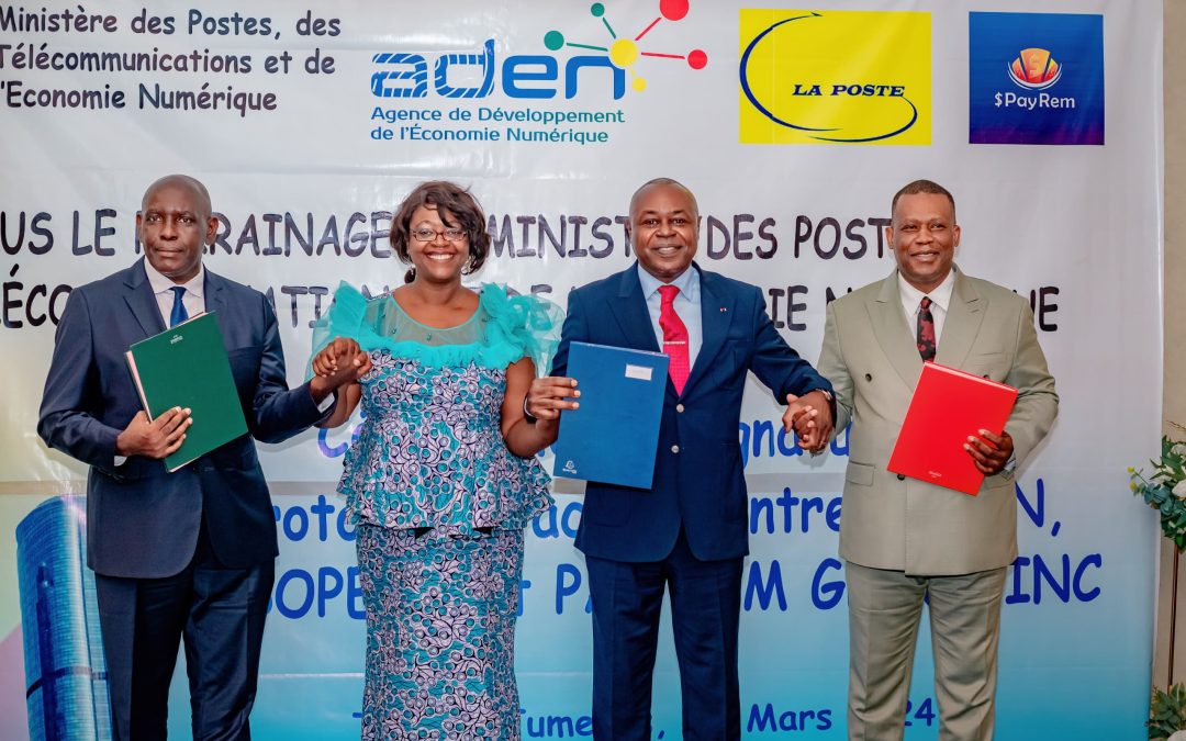 Nouveau Partenariat pour l’Avancement Numérique du Congo : ADEN, SOPECO et Pay Rem Group Inc